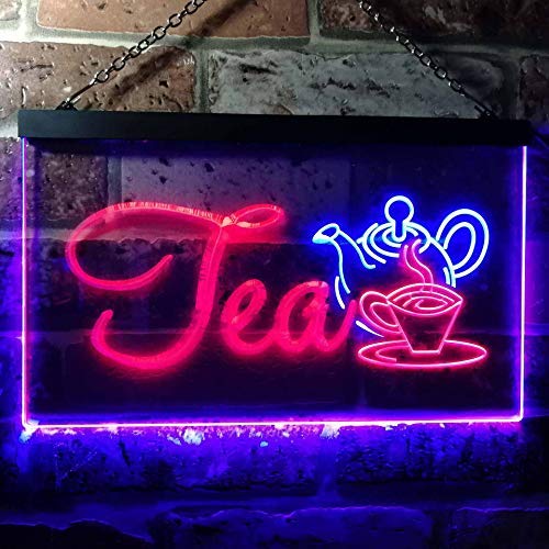 Tea Dual LED Neon Light Sign